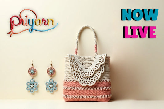 Priyarn is Launching – A Celebration of Handmade Crochet Creations!